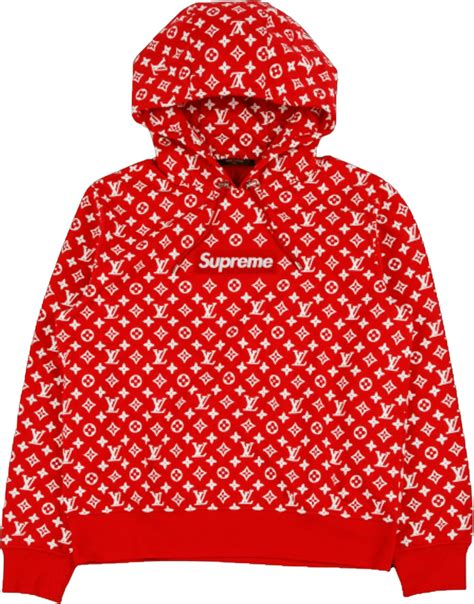 louis vuitton red hoodie|louis vuitton red hooded sweatshirt.